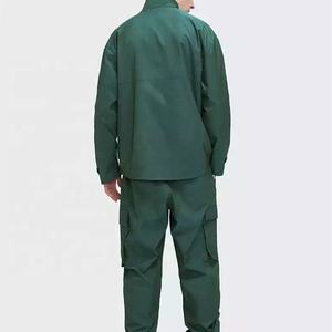 Hommes Automne Nouveau Style Hip Hop Coupe-Vent Sport Cargo Survêtement Top Blank Cargo Design Oversized Jogger Set - Product Image 2