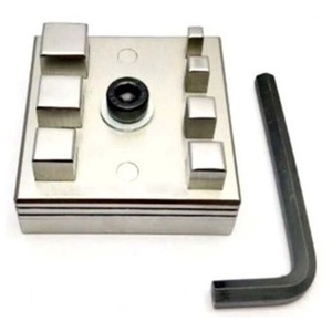 High Quality <b>Set</b> of 7 <b>Square</b> Disc Cutters with Lever for Jewelry Tools & Equipment use for jewelry making tool whole sale - Product Image 1