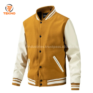 Chaqueta Letterman personalizable, chaqueta universitaria personalizada de béisbol Vintage con botones clásicos de primera calidad, logotipo personalizado, venta al por mayor, OEM - Product Image 5