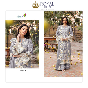 Fournisseur mondial de vêtements indiens pour les fêtes et les festivals, en coton avec imprimé Kotta, dupatta, broderie, ensemble de costume - Product Image 5