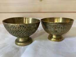 Vintage Brass Wine Goblet Engraved Handmade Chalice Metal Drinking Cup Antique Barware Wedding Gift Decorative <b>Drinkware</b> - Product Image 6