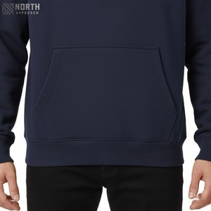 Manga larga Diseño en blanco Streetwear Sudaderas con capucha de peso pesado Unisex 100% Sudadera con capucha de algodón Sudaderas con capucha reversibles Hombre - Product Image 5