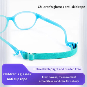 Logotipo personalizado niños niñas gafas Correa <span class=keywords><strong>cord</strong></span>ón elástico niños gafas deportivas Correa retenedor - Product Image 5