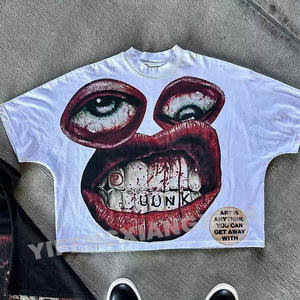 เสื้อยืดถักสำหรับผู้ชายเสื้อยืดแขนสั้นผ้าคอตตอนแท้ออกแบบโลโก้ได้ตามต้องการ - Product Image 3