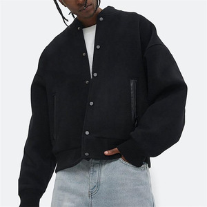 Veste bouffante coupe-vent veste d'hiver 2025 nouveau Design Polyester coton et vestes universitaires à boutons couverts - Product Image 3