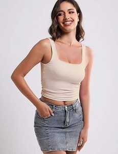 Camiseta de gimnasio de calidad Premium para mujer, ropa deportiva, chaleco de gimnasio, entrenamiento, Yoga, Top Racer, espalda, músculo, transpirable, chaleco de gimnasio para mujer - Product Image 5