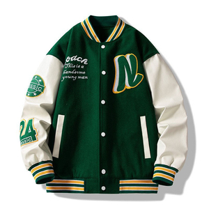 Chaquetas Universitarias Unisex con Cuello Alto, Diseño de Logotipo Personalizado, Impermeables y Transpirables para Uso Profesional - Product Image 1