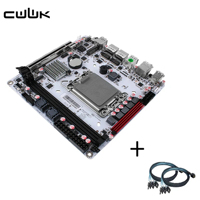 Carte mère NAS CWWK Q670 8 baies LGA 1700 8x SATA3.0, 3x M.2 NVMe DIY, double DDR5, slot PCIe5.0 x16, Mini ITX