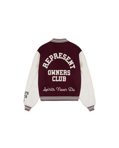 Fabricants de vêtements sur mesure, veste varsity en polyester/coton personnalisée, streetwear d'hiver, logo sur le devant, unisexe - Product Image 3
