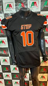 Maillot de football américain, maillot de supporter, broderie par sublimation, grande taille, 7v7, drapeau, photo réelle, usine du Pakistan, tous les sports - Product Image 6