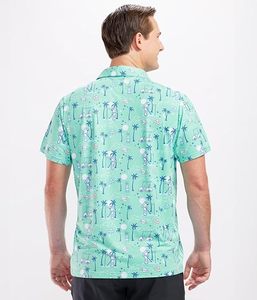 เสื้อยืดดรายฟิต 100% โพลีเอสเตอร์ เสื้อโปโลกอล์ฟแบบสั่งทำ เสื้อโปโลเปล่าสำหรับงานซับลิเมชั่น เสื้อยืดผ้าฝ้าย เสื้อโปโลผู้ชาย - Product Image 4