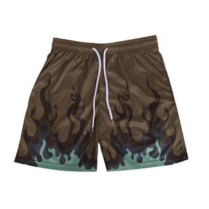 Vente en gros de shorts en maille Streetwear | Shorts baggy hip hop pour hommes avec logo personnalisé | Fournisseur de vêtements de mode d'été à séchage rapide respirant - Product Image 5