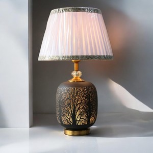 Sang trọng 3D cutwork Glass <span class=keywords><strong>LED</strong></span> bảng đèn truyền thống đơn giản ấm áp trắng kinh tế cạnh giường ngủ chiếu sáng phòng khách thoải mái ấm cúng - Product Image 3