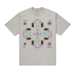 เสื้อยืดผู้ชายสีเทาทรงหลวม ผ้าฝ้าย 100% สไตล์วินเทจ ลำลอง สตรีทแวร์ เนื้อผ้านุ่ม ระบายอากาศดี เหมาะสำหรับใส่ในชีวิตประจำวันในเมือง - Product Image 2