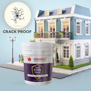 Starshield Star Cool Shield Walls Acrylic <b>Paint</b> For Exterior Walls Anti Fade Colors Liquid Coating Brush Application - Product Image 2