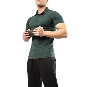 Camiseta Deportiva de Manga Corta con Cuello Redondo y Logotipo Personalizado, Estilo Casual, Color Sólido, Mangas con Ribetes, Corte Regular, 100% Algodón, Gran Venta de Primavera - Product Image 3