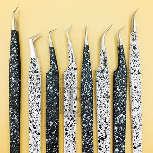 แหนบต่อขนตาแบบใหม่ แหนบแยกขนตา สแตนเลสสตีล  รับทำโลโก้  ขนตาแบบมิงค์ - Product Image 3