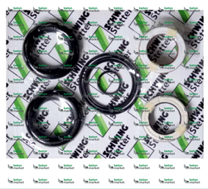 10011127 Kit de joints pour boîtier de piston de pompe à béton - Composants moteur - SCHWING - Product Image 1