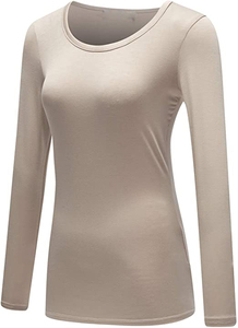 Camiseta interior exfoliante duradera para mujer de la mejor calidad, peso ligero con mangas completas, uniformes de Hospital de tarifa al por mayor personalizables - Product Image 4