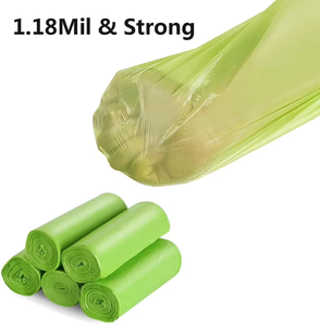 ถุงขยะมีโครงแบบด้านข้างมีโลโก้ตามสั่งสำหรับใช้ในซูเปอร์มาร์เก็ต - Product Image 4