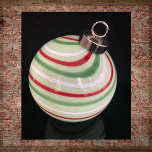 Ornements de Noël en bois découpés au laser à faire soi-même, vente chaude, MDF, Père Noël, boule de Noël, décorations suspendues pour les loisirs créatifs des fêtes - Product Image 4