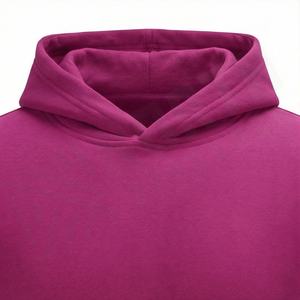 Sweat-shirt court vintage personnalisé pour homme, sans cordon, avec broderie en relief et impression numérique, hauts unis pour l'hiver, vente en gros - Product Image 4