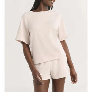 <b>Women's</b> <b>Sets</b> Casual Summer O-Neck T-shirt And Short <b>Set</b> Short Sleeve Slim Fit 100% Cotton Oversized Matching <b>2</b> <b>Piece</b> <b>Set</b> <b>Women</b> - Product Image 4