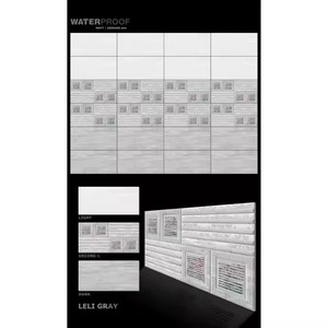 Vivistaar กระเบื้องผนังเซรามิกผิวด้านน้ำตาล12x24in ขนาด300X600มม. 30x60ซม. ตกแต่งห้องน้ำห้องอาบน้ำดีไซน์ - Product Image 4