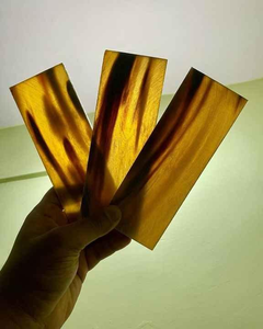 Placa de Cuerno de Búfalo Ecológica Hecha a Mano con Material Natural para Cortar Marcos de Gafas y Palos de Zapatos por Saniya Handicraft - Product Image 1