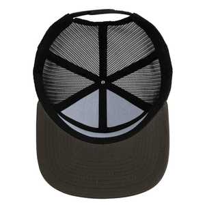 Gorra de béisbol de lujo con logotipo bordado impreso personalizado de 5 paneles Malla de color sólido con función de tela común Diseño personalizado - Product Image 4