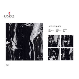 Carrelage de sol durable et de luxe pour l'intérieur d'un hôtel et d'un appartement Plancher en porcelaine céramique et marbre vitrifié et poli - Product Image 1