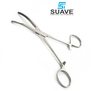 Pointe incurvée en acier inoxydable et pince à pointe droite pour pince de verrouillage pince hémostatique par SUAVE SURGICAL INSTRUMENTS - Product Image 5