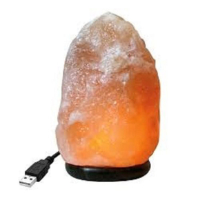 Premium Quality 100% Pure Himalayan <b>Pink</b> <b>Salt</b> <b>Lamp</b> Natural Shape USB Mini <b>Lamp</b> with Home Decor Pyramid Style - Product Image 3