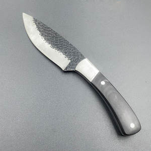 Exclusive Damascus Steel Tracker Knife Handmade Outdoor Camping Bushcraft Utility <b>Tool</b> Export Quality Tracker Knife - Product Image 4