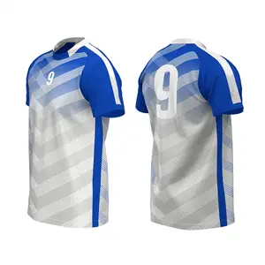 חולצות כדורגל סובלימציה בהתאמה אישית חולצת כדורגל זולה בגדי ספורט באיכות הטובה ביותר חולצות כדורגל למכירה