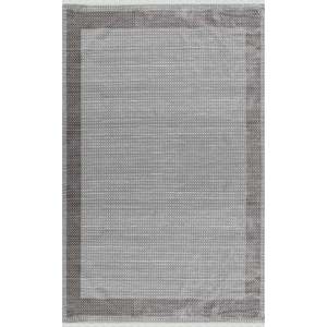 Alfombra Netline NV007 100% Poliéster, Duradera y Fácil de Limpiar para Dormitorio, Estudio, Habitación Infantil, Color Gris Depósito, Estilo Moderno - Product Image 3