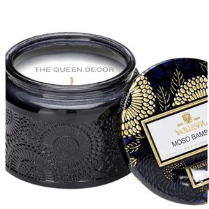 Velas perfumadas de metal marroquí hechas a mano, centro de mesa decorativo artesanal de lujo a granel para un hogar elegante cálido y atemporal - Product Image 5