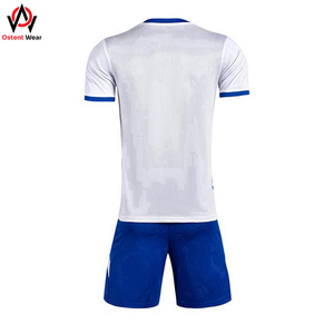 Uniformes de fútbol personalizados para hombre, diseño retro inspirado en el nuevo look clásico de secado rápido de Francia con conjuntos cómodos con logotipo personalizado - Product Image 3