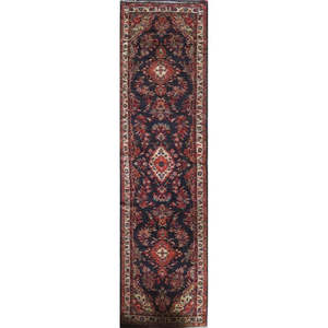 Tapis ABC Kilims Grand Wool Runner, design floral vintage luxueux, noué à la main, artisanat traditionnel, décoration intérieure. - Product Image 1