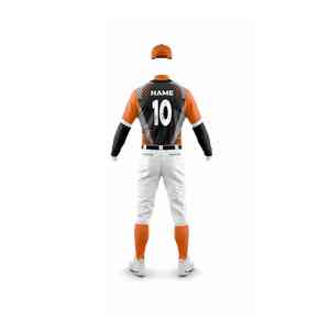 Ensemble d'uniformes de baseball personnalisés Vêtements de sport d'équipe de qualité supérieure Tissu respirant pour hommes femmes Jeux de jeunes et entraînement - Product Image 4