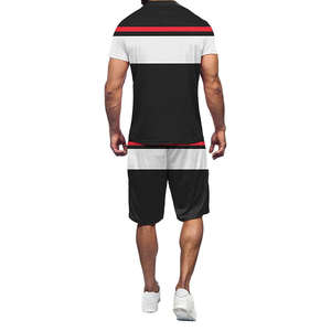 เสื้อยืดและกางเกงขาสั้นลำลองผู้ชายไซส์ใหญ่รุ่นใหม่ล่าสุด ผ้าเทอร์รี่ สำหรับฤดูร้อน แขนสั้น ผลิตในประเทศปากีสถาน - Product Image 3