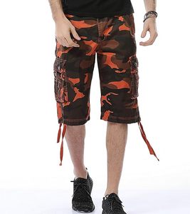 Pantalones cortos cargo funcionales con múltiples bolsillos para hombre, tela suave y cómoda, venta al por mayor, opción de impresión de logotipo personalizado a granel - Product Image 1