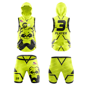 Fútbol Bandera personalizada Fútbol 7v7 Camisetas con capucha de compresión para jóvenes y adultos Bandera Fútbol 7 en 7 Uniformes Ropa de equipo - Product Image 2