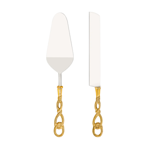 Superior Quality Stainless Steel <b>Cake</b> Cutlery Sets with Leaf Brass Handle <b>for</b> Restaurant Antique Flatware <b>Cake</b> Server <b>for</b> <b>Sale</b> - Product Image 4