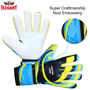 Guantes deportivos para adultos Cómodos guantes de portero de cuero de 4mm Hechos a mano Nueva llegada Venta al por mayor Tasa de porcentaje Guantes de portero - Product Image 5