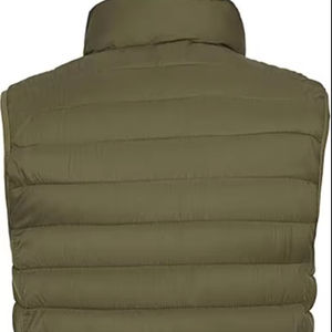 Venta Directa de Fábrica, Chaleco Acolchado Personalizado de Alta Calidad, Transpirable, con Cierre Completo, para Hombre, Ropa de Abrigo Informal de Invierno - Product Image 5