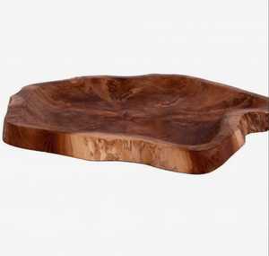 Custom Shape Wooden <b>Food</b> Serving Platters Made Od Natural Wood Serving Tray High Quality Tableware <b>Food</b> <b>Server</b> - Product Image 1