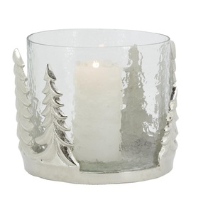 Fabricante de venta directa de fábrica de 20 piezas Soporte votivo de vidrio transparente Tamaños de 3,5 pulgadas para decoraciones de bodas y fiestas - Product Image 5