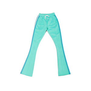 Pantalon de survêtement pour homme avec rayures latérales et cordon de serrage à la taille, survêtement personnalisé, pantalon de grande taille, pantalon de jogging empilé - Product Image 3