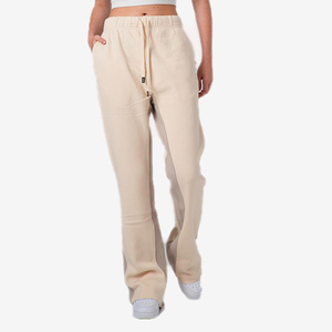 Pantalones Deportivos de Algodón y Poliéster para Mujer, Estilo Holgado con Bolsillos, Ligeros - Product Image 6